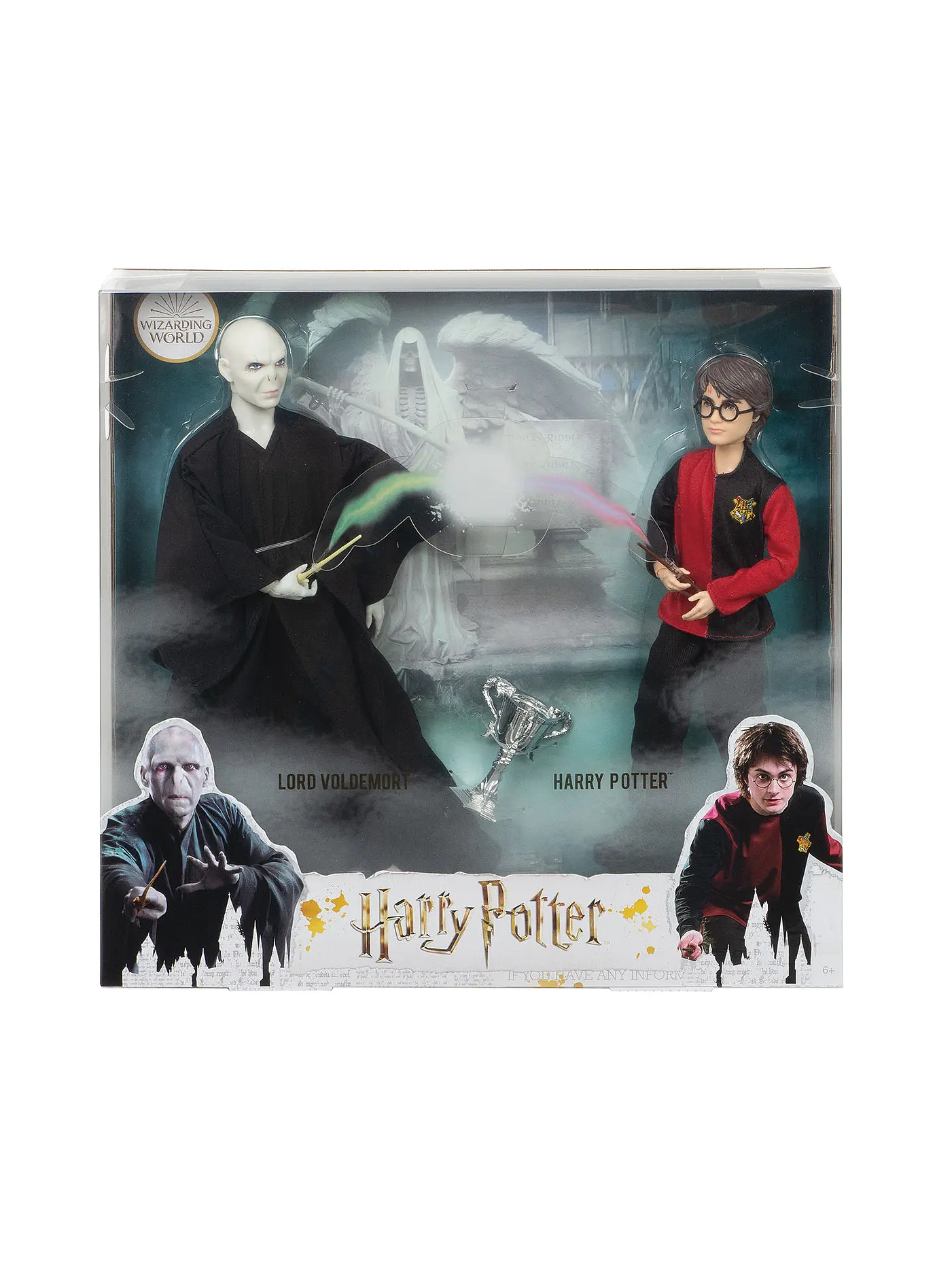 MATTEL | Harry Potter Lord Voldemort & Harry Potter Puppen 2er-Pack | 